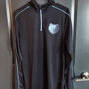 NBA Black Pullover with Iconic Logo